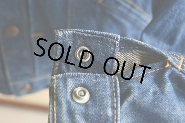 画像15: 1960s unknown デニムジャケット　 実寸38-40  (15)