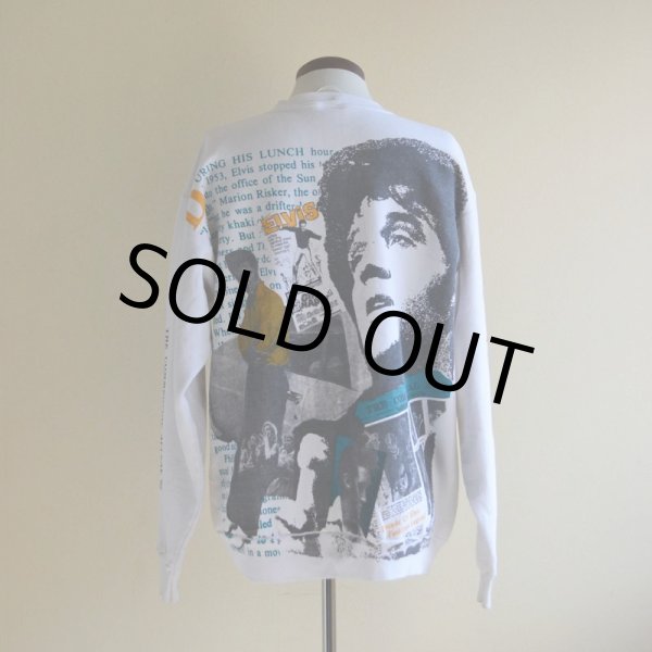 画像3: 1990s ELVIS 総柄スウェット　 MADE IN USA　 表記XL  (3)