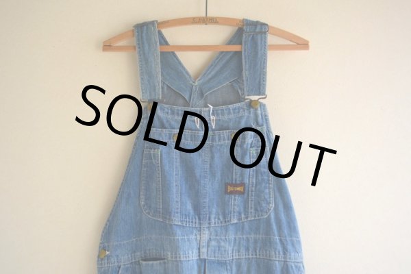 画像4: 1950-60s BIGSMITH デニムオーバーオール　 表記W38  (4)