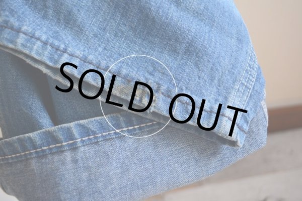 画像18: 1950-60s BIGSMITH デニムオーバーオール　 表記W38  (18)