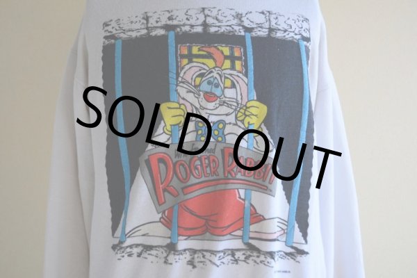 画像6: 1980s ROGER RABBIT スウェット　 実寸M  (6)