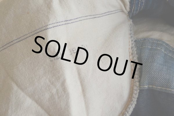 画像10: 1950-60s BIGSMITH デニムオーバーオール　 表記W38  (10)