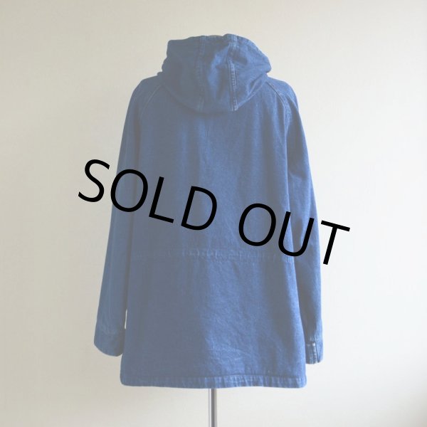 画像3: 1980s L.L.Bean デニムマウンテンパーカー  実寸L  (3)