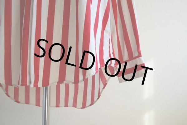 画像9: 1980s James River Traders ストライプシャツ　 ALL COTTON / MADE IN USA　 表記M  (9)