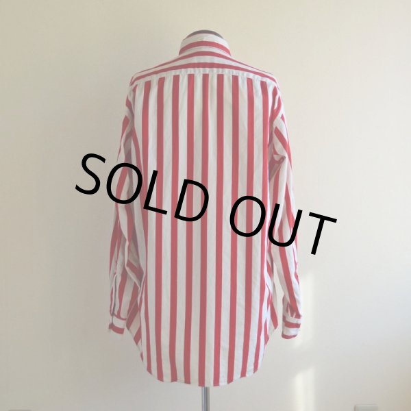 画像3: 1980s James River Traders ストライプシャツ　 ALL COTTON / MADE IN USA　 表記M  (3)
