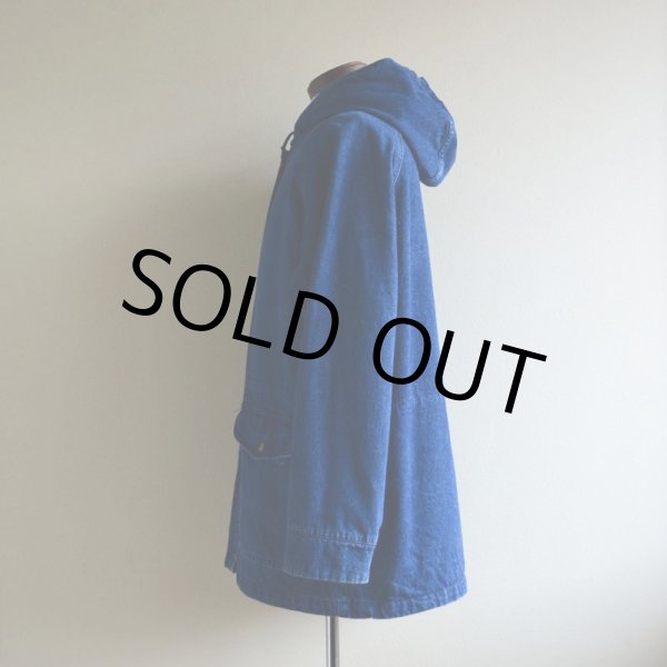 画像4: 1980s L.L.Bean デニムマウンテンパーカー  実寸L  (4)