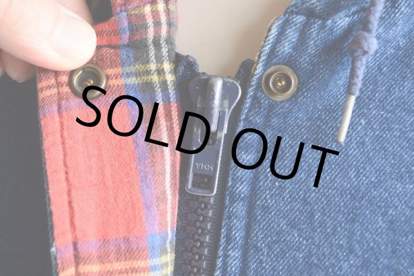 画像9: 1980s L.L.Bean デニムマウンテンパーカー  実寸L  (9)