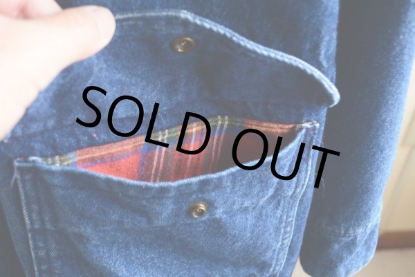 画像13: 1980s L.L.Bean デニムマウンテンパーカー  実寸L  (13)