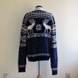 画像3: 1990s Polo Ralph Lauren トナカイ柄ノルディックセーター　 COTTON×ANGORA×CASHMERE　 表記L  (3)