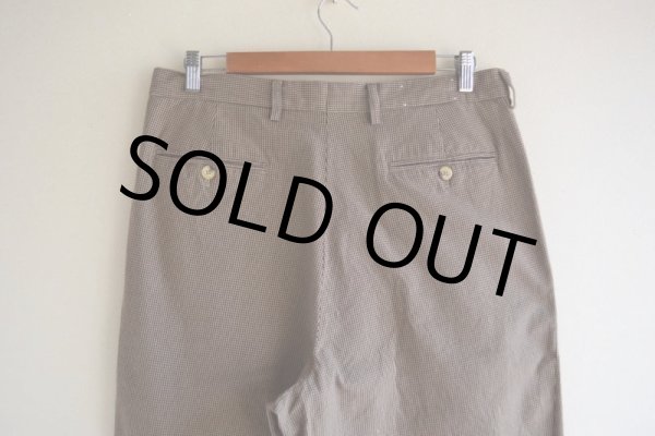 画像8: TOMMY HILFIGER ツータックトラウザー　 千鳥格子　 表記34×32  (8)