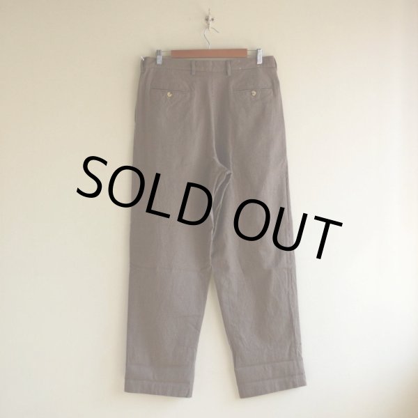 画像2: TOMMY HILFIGER ツータックトラウザー　 千鳥格子　 表記34×32  (2)