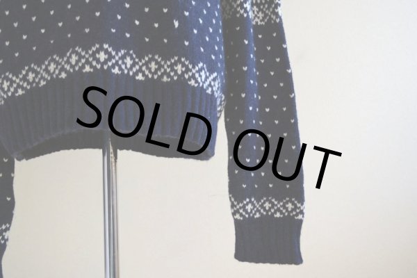 画像9: 1990s Polo Ralph Lauren トナカイ柄ノルディックセーター　 COTTON×ANGORA×CASHMERE　 表記L  (9)