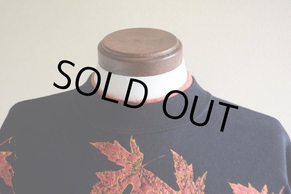 画像7: 1980-90s Coldwater Creek 紅葉スウェット　 実寸M  (7)