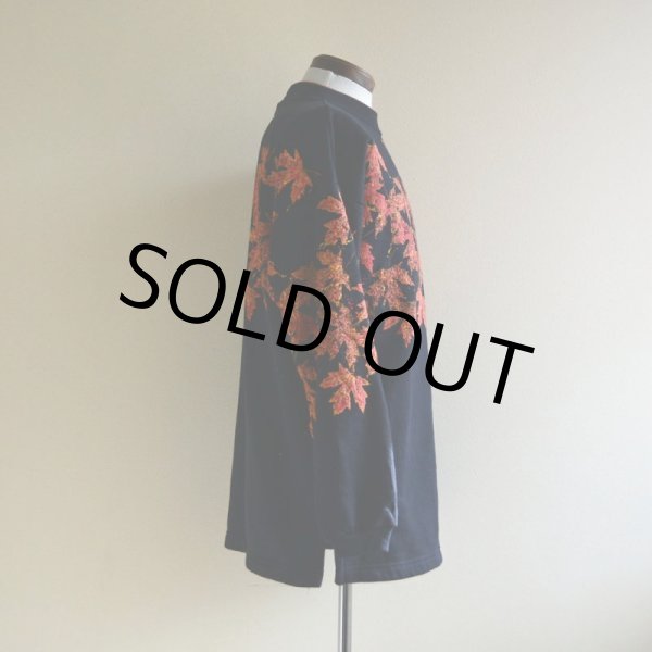 画像2: 1980-90s Coldwater Creek 紅葉スウェット　 実寸M  (2)