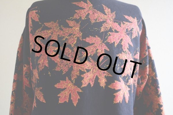 画像8: 1980-90s Coldwater Creek 紅葉スウェット　 実寸M  (8)