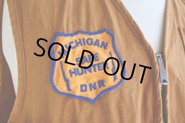 画像10: 1970s SAFTBAK ハンティングベスト　 実寸ML  (10)