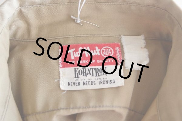 画像5: 1960-70s Tuf-Nut ワークシャツ　 実寸ML  (5)