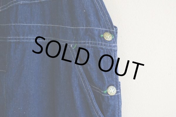 画像8: 1950s OSHKOSH デニムオーバーオール　 実寸W43  (8)