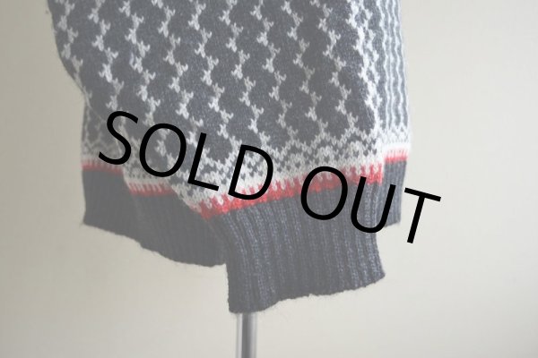 画像12: TELEMARK STYLE ノルディックセーター　 SKJAELAND OF NORWAY　 表記M  (12)