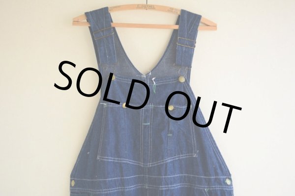 画像4: 1950s OSHKOSH デニムオーバーオール　 実寸W43  (4)