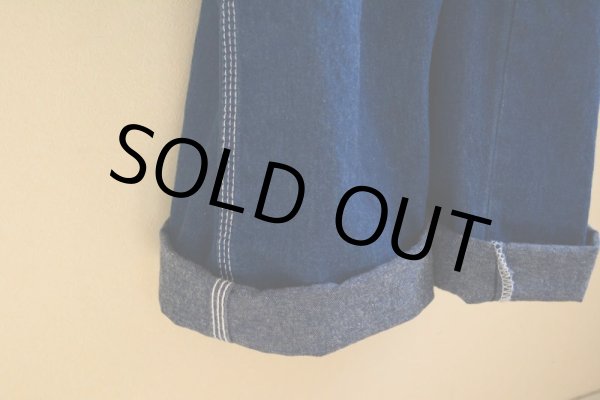 画像13: 1980-90s POINTER BRAND デニムオーバーオール　 ローバックスタイル　 表記36×30  (13)