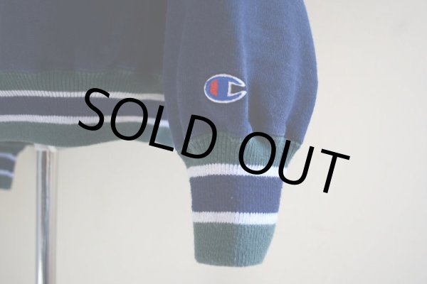 画像12: 1990s Champion リバースウィーブスウェット　 ロゴ刺繍/リブライン　 表記L  (12)