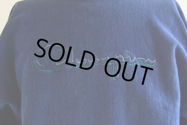 画像9: 1990s Champion リバースウィーブスウェット　 ロゴ刺繍/リブライン　 表記L  (9)