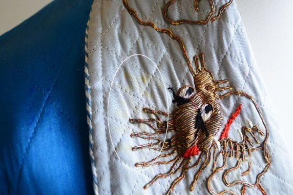 画像15: 1950s STRONG Co. スーベニアガウン  MADE IN JAPAN  表記M  (15)