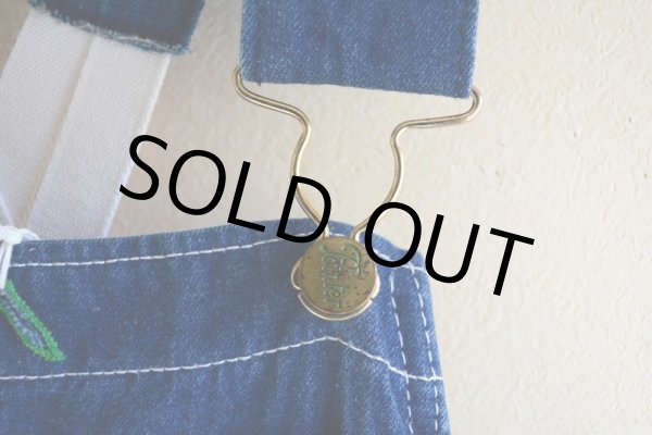 画像5: 1980-90s POINTER BRAND デニムオーバーオール　 ローバックスタイル　 表記36×30  (5)