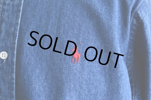 画像8: 1990s POLO COUNTRY デニムシャツ　 表記M  (8)