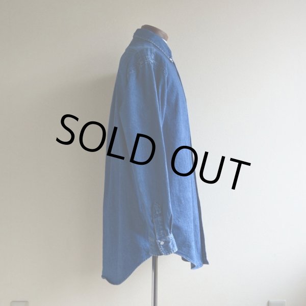 画像2: 1990s POLO COUNTRY デニムシャツ　 表記M  (2)