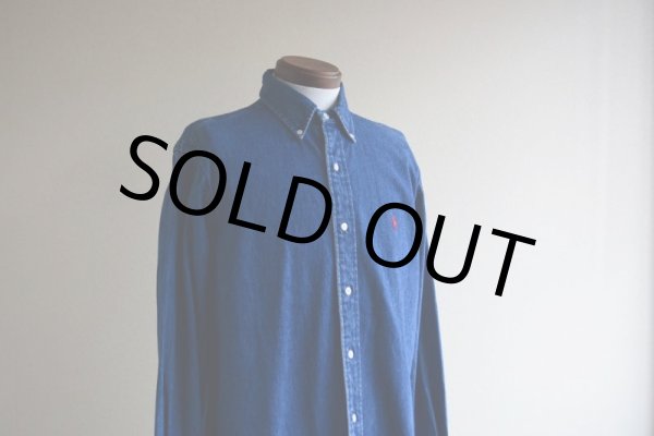 画像7: 1990s POLO COUNTRY デニムシャツ　 表記M  (7)