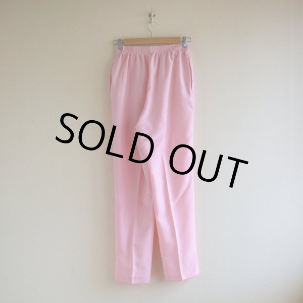 画像2: カラーイージーパンツ　 実寸W60〜70cm  (2)