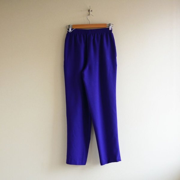 画像2: カラーイージーパンツ  実寸W60〜70cm  (2)