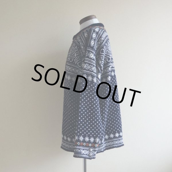 画像4: DALE OF NORWAY ノルディックニットカーディガン　 表記L  (4)