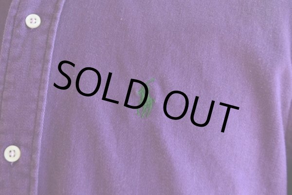 画像8: 1980s Polo Ralph Lauren ボタンダウンシャツ  MADE IN USA  表記BOY'S XL  (8)