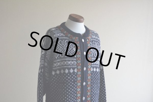 画像7: DALE OF NORWAY ノルディックニットカーディガン　 表記L  (7)