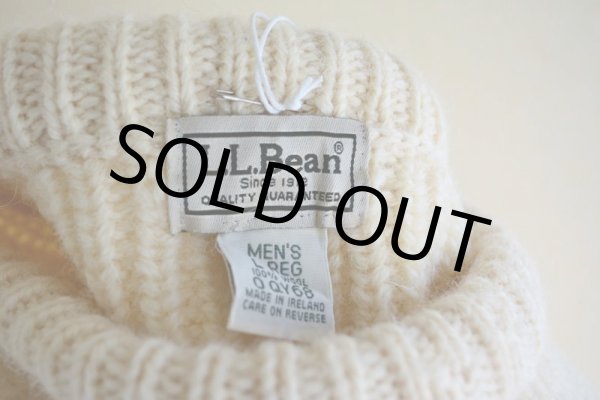 画像5: L.L.Bean ウールセーター  MADE IN IRELAND  表記L  (5)