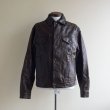 画像1: 2000s GAP BLUE JEANS レザージャケット　 表記S  (1)