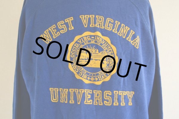 画像9: 1970-80s フロッキーカレッジスウェット　 表記XL  (9)