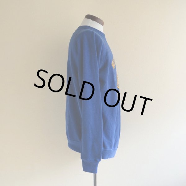 画像2: 1970-80s フロッキーカレッジスウェット　 表記XL  (2)