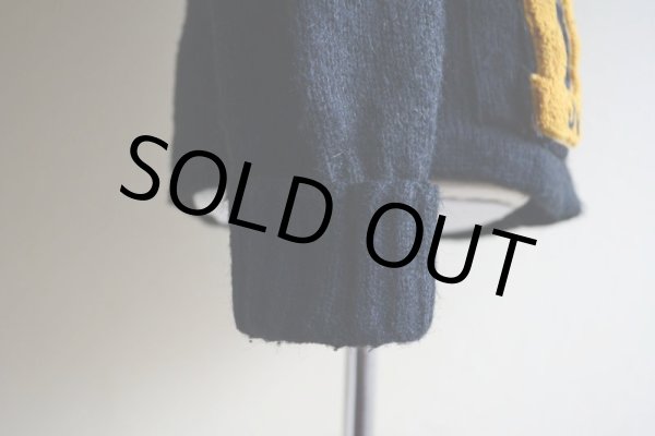 画像12: 1970s MIAMI KNITTING MILLS レタードカーディガン　 実寸SM  (12)