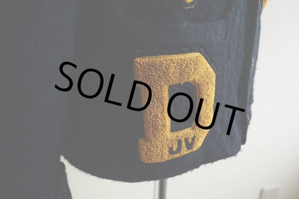 画像11: 1970s MIAMI KNITTING MILLS レタードカーディガン　 実寸SM  (11)