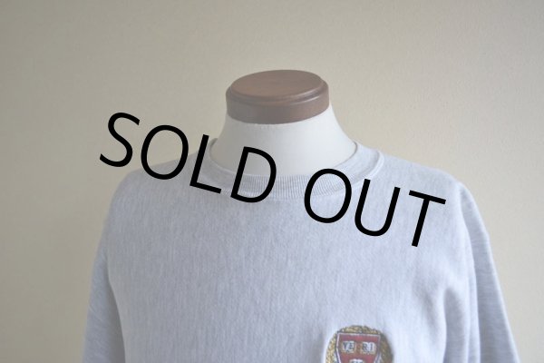 画像7: 1990s Champion リバースウィーブスウェット  HARVARDロゴ刺繍  表記XL  (7)