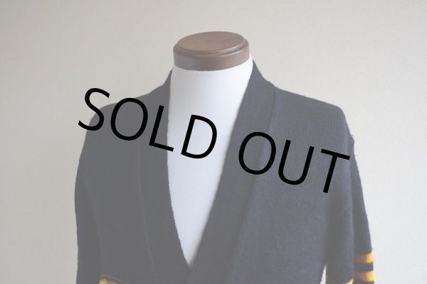 画像6: 1970s MIAMI KNITTING MILLS レタードカーディガン　 実寸SM  (6)