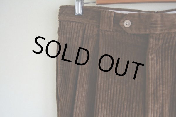 画像8: TALLIA UOMO 太畝コーデュロイパンツ　 MADE IN USA　 表記W32R  (8)