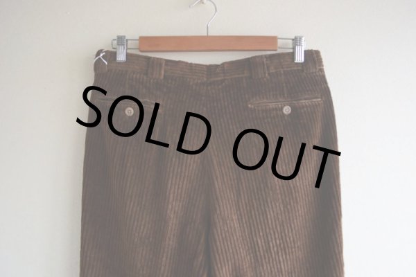 画像10: TALLIA UOMO 太畝コーデュロイパンツ　 MADE IN USA　 表記W32R  (10)