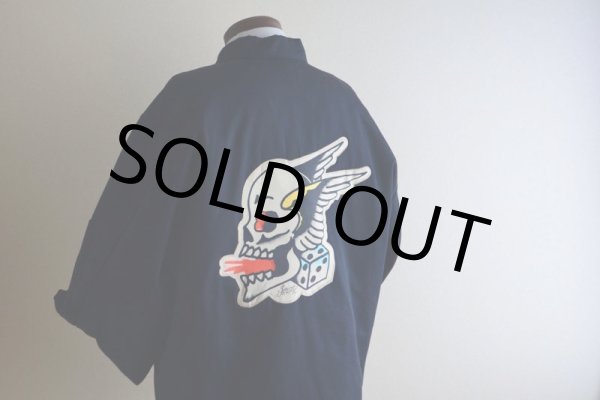 画像12: SAILOR JERRY ワークジャケット　 キルティングライナー　 表記L  (12)