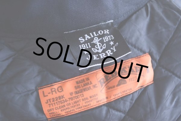 画像5: SAILOR JERRY ワークジャケット　 キルティングライナー　 表記L  (5)
