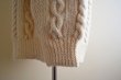 画像9: BLARNEY WOOLLEN MILLS フィッシャーマンセーター　 MADE IN IRELAND　 実寸XL  (9)